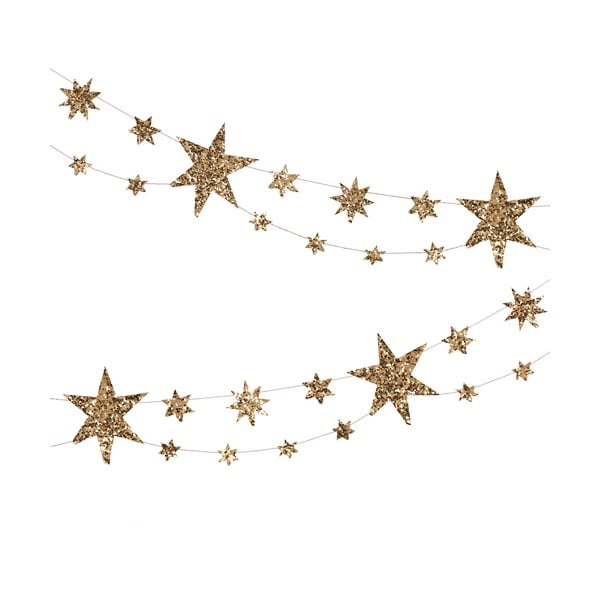 Girland Glitter Stars – Meri Meri