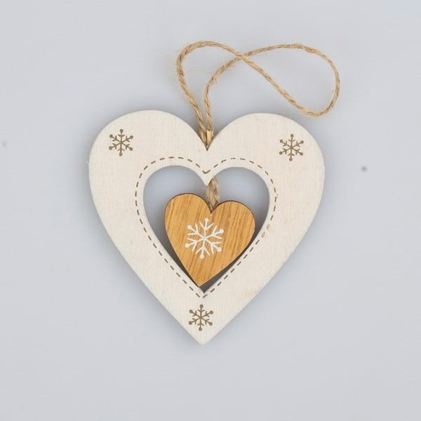 Justine szív formájú felakasztható dekoráció - Dakls