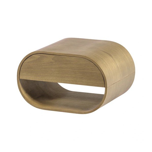 Natúr színű többszintes fali polc 39 cm Momo – WOOOD-image-2