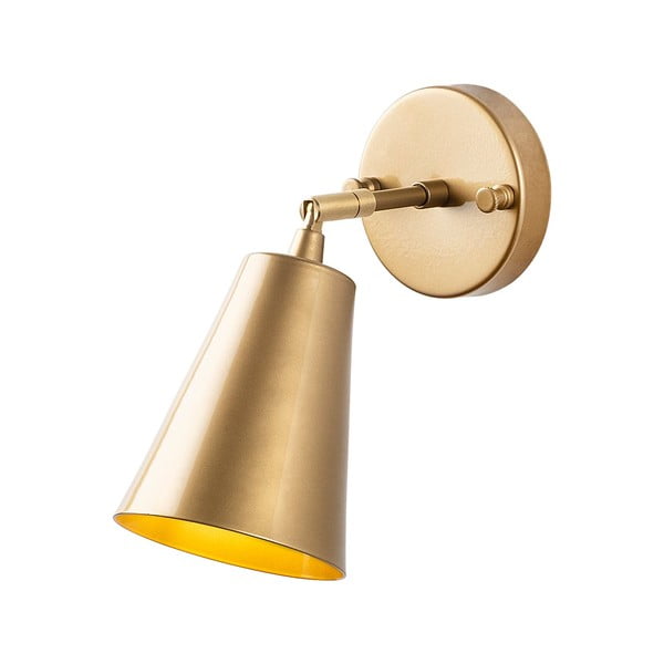 Aranyszínű fali lámpa ø 10 cm Evander – Opviq lights