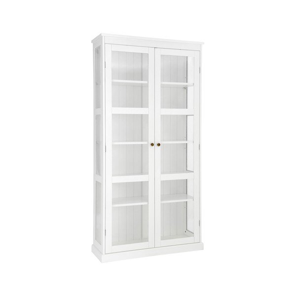 Fehér MDF tálalószekrény 98x193x34 cm Wilma – Ellos Home