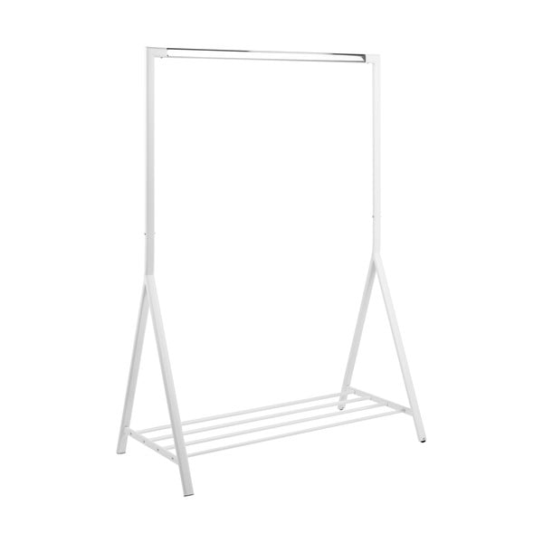 Fehér fém ruhatartó állvány Brent - Actona-image-2