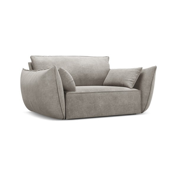 Világosszürke fotel Vanda – Mazzini Sofas
