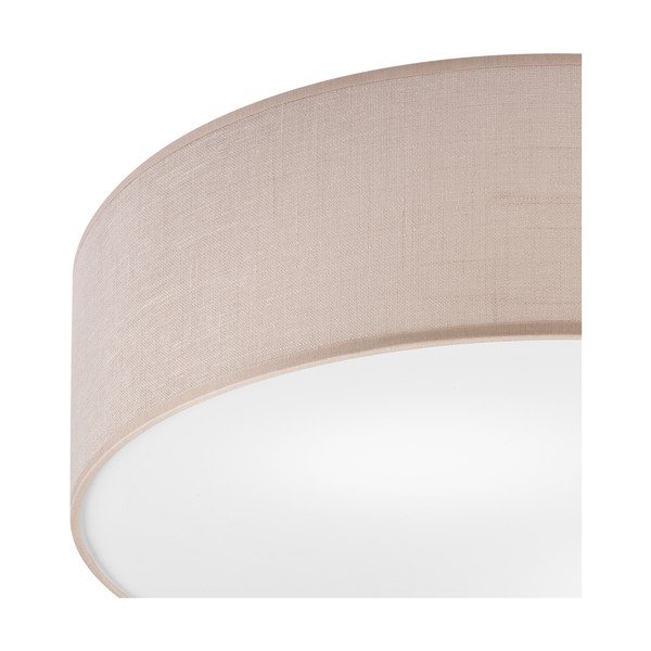 Bézs mennyezeti lámpa textil búrával ø 45 cm Vivian – LAMKUR-image-3