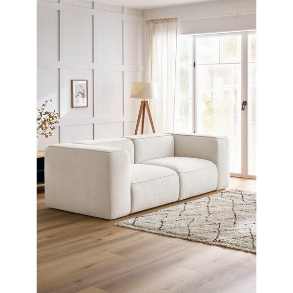 Fehér kanapé 255 cm Zephyr – Bobochic Paris-image-1