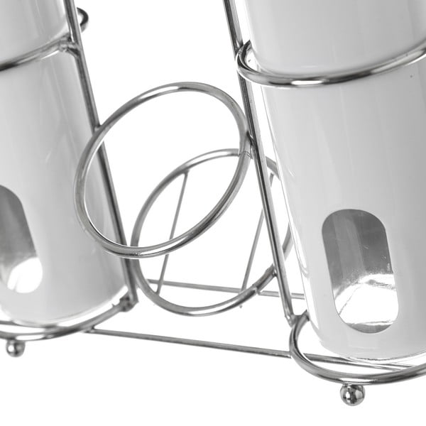 Ecet- és olajtartó készlet állvánnyal 4 db-os – Casa Selección-image-4