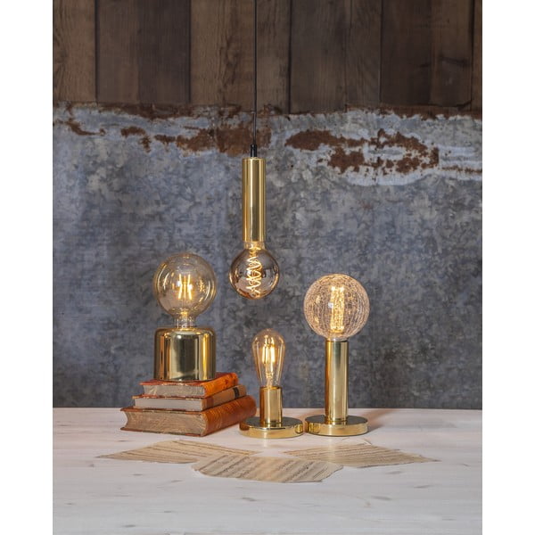 Meleg színű LED szálas izzó E27, 1 W Plain Amber – Star Trading-image-4