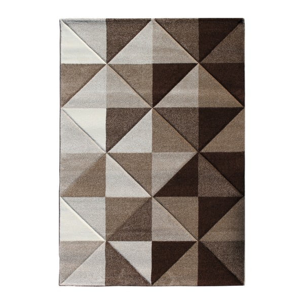 Optical barna szőnyeg, 140 x 190 cm - Tomasucci
