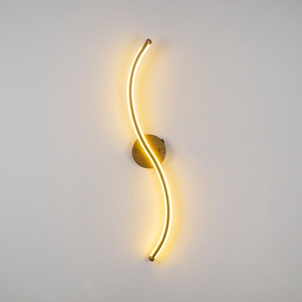Aranyszínű LED fali lámpa Yilan – Opviq lights-image-1