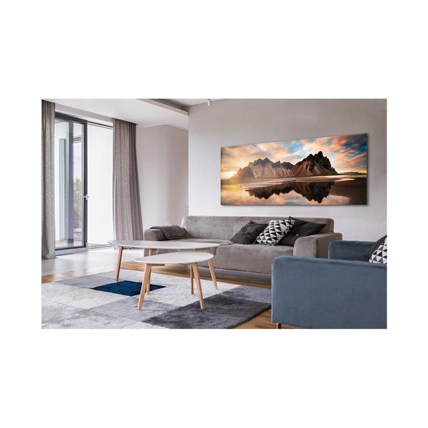 Glas Views Iceland kép, 50 x 125 cm - Styler-image-2