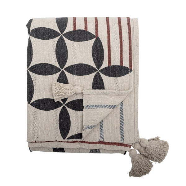 Pamutkeverék takaró 130x155 cm Forma – Bloomingville