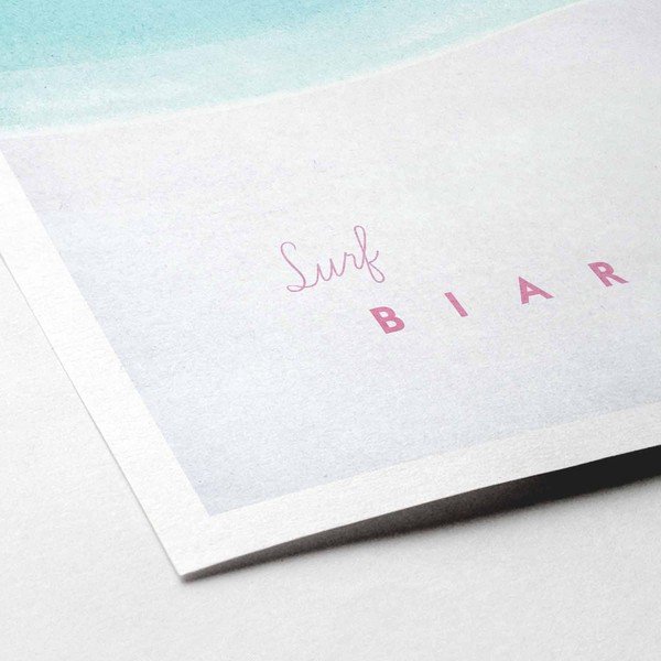 Biarritz poszter, A2 - Travelposter-image-2