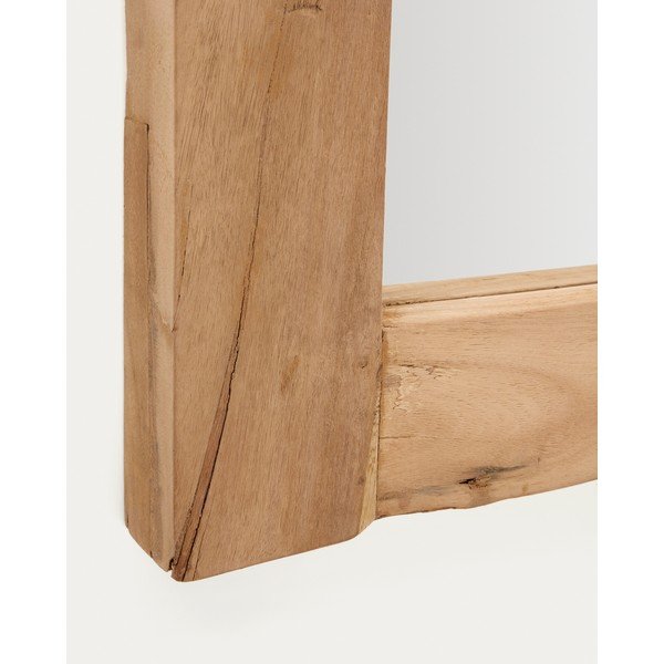 Fali tükör tömörfa kerettel 50x120 cm Maden – Kave Home-image-2