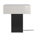 Fekete asztali lámpa (magasság 35 cm) Grato Recto – Leitmotiv