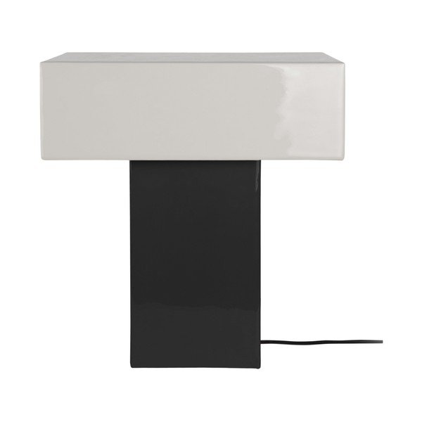 Fekete asztali lámpa (magasság 35 cm) Grato Recto – Leitmotiv