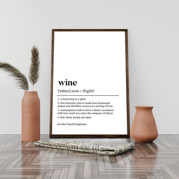 Kép 50x70 cm Wine – Wallity-image-2