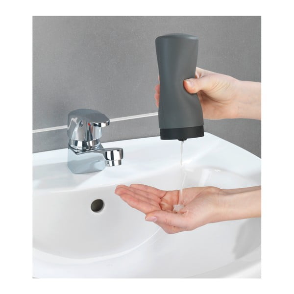 Squeeze szürke mosogatószer adagoló, 250 ml - Wenko-image-3