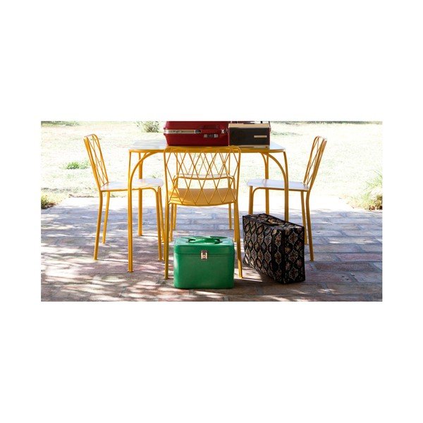 Kintbury sárga kerti asztal - Fermob-image-1