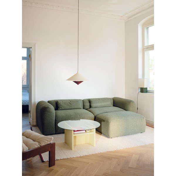 Világossárga kerek dohányzóasztal ø 85 cm Tovo – noo.ma-image-4