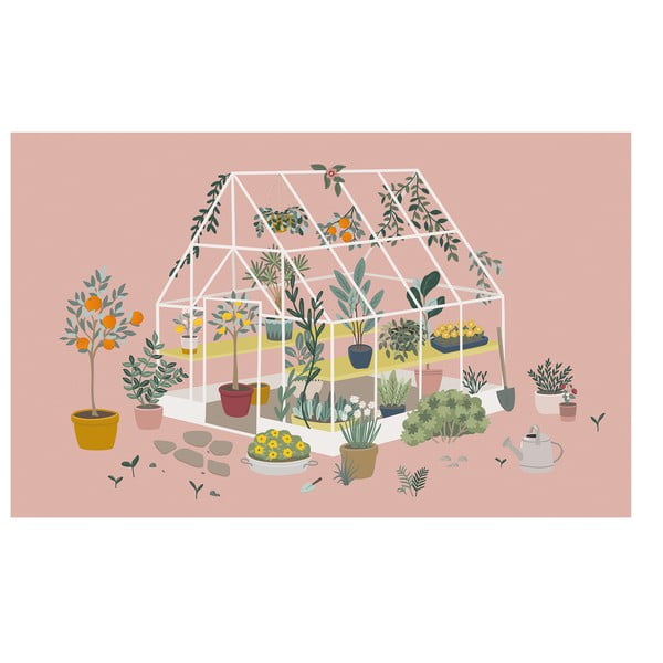 Gyerek tapéta 400 cm x 248 cm The Green House – Lilipinso
