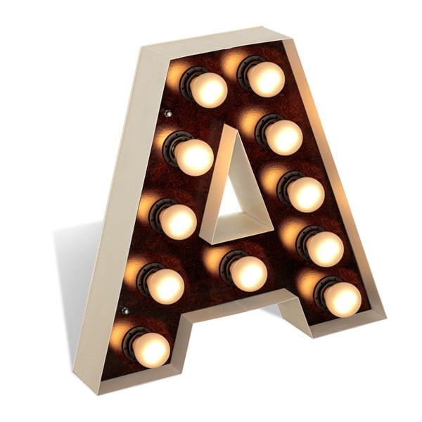 Lamp Floor A betű formájú fénydekoráció - Glimte
