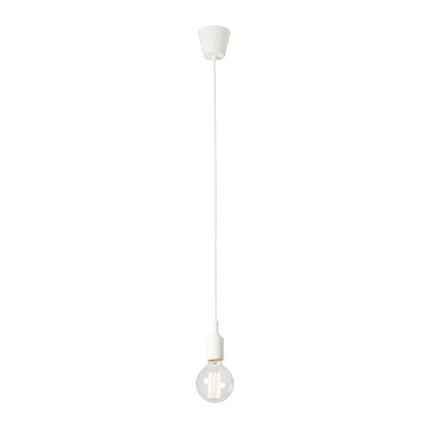 Vintage fehér függőlámpa lámpabura nélkül - SULION