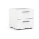 Fehér éjjeliszekrény Pepe - Tvilum