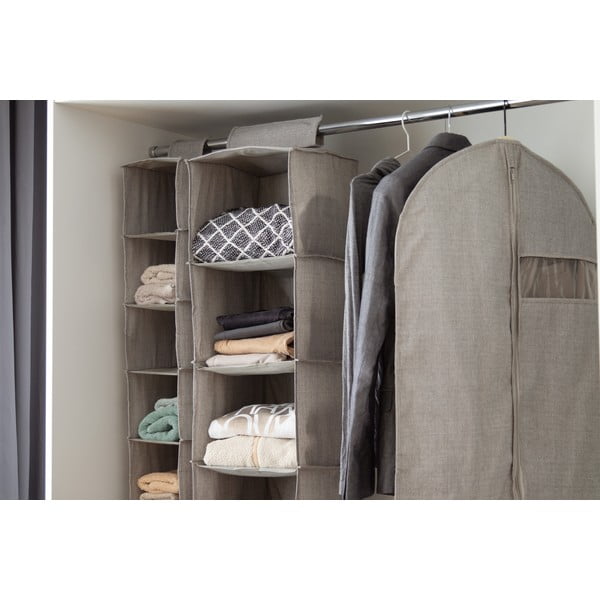 Függő textil gardrób rendszerező Oxford – Compactor-image-3