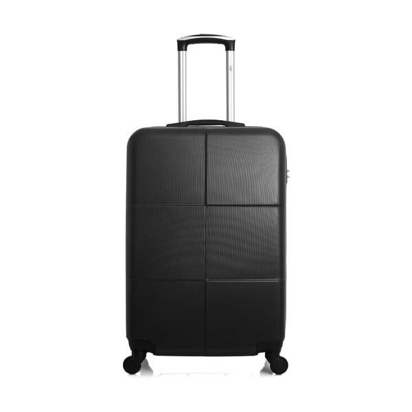 Coronado fekete gurulós bőrönd, 61 l - Hero