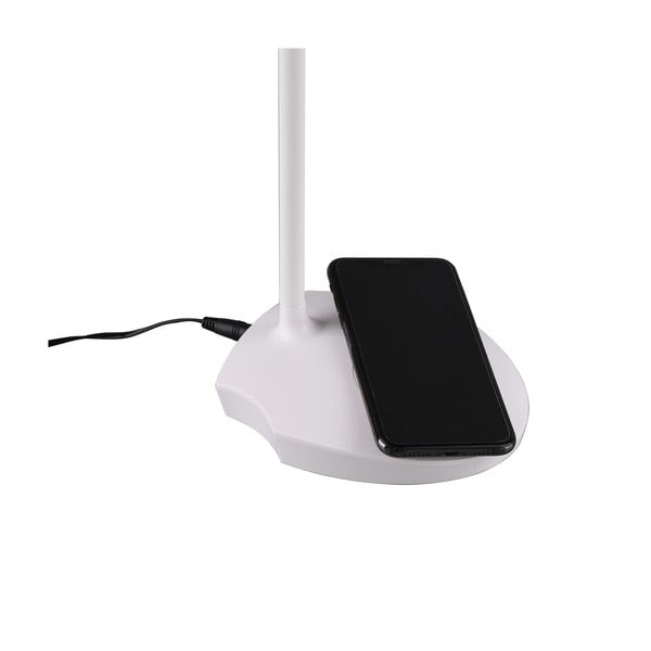 Fehér LED asztali lámpa (magasság 38 cm) Load – Reality-image-3