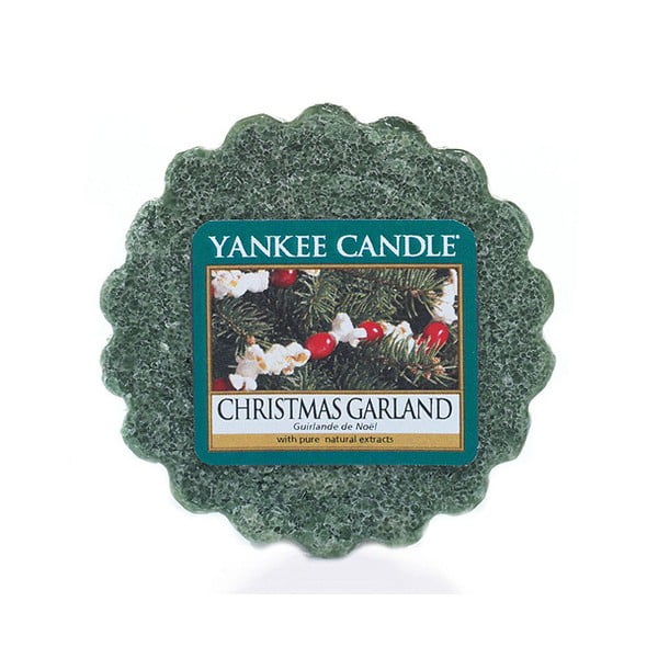 Karácsonyi koszorú aromalámpa viasz, illatozik 8 órán át - Yankee Candle
