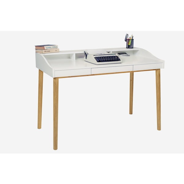 Szekreter típusú íróasztal 60x120 cm Lindenhof – Woodman-image-4