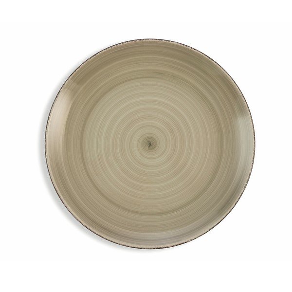 Baita világosszürke tányérszett, 6 darab, ⌀ 27 cm - Villa d'Este