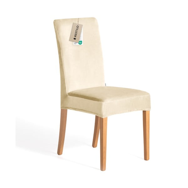 Bézs gumis szék huzat szett 4 db-os 48 cm Sento – Restilo-image-3