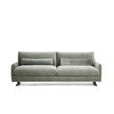 Zöld bársony kanapé 240 cm Veliro – Kave Home