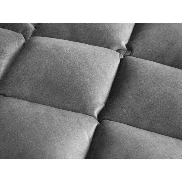 Világosszürke bársony puff Flandrin – Interieurs 86-image-1