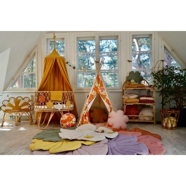 Világos rózsaszín játszószőnyeg Powder Rose – Moi Mili-image-4