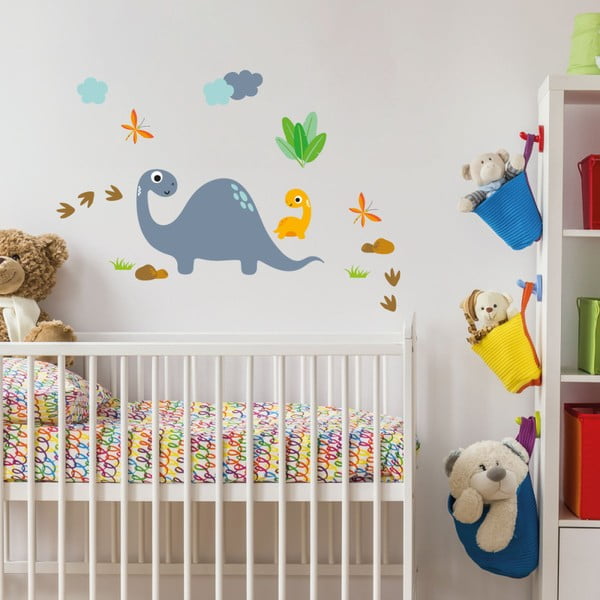 Cute Dinosaurus Stickers gyerek falmatrica - Ambiance-image-3