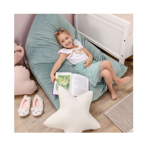 Rózsaszín babzsákfotel Lillipop - Yellow Tipi-image-2