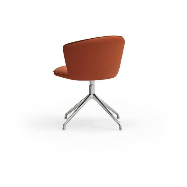 Narancssárga kárpitozott étkezőfotel szett 2 db-os Add – Teulat-image-3