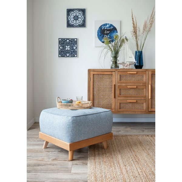 Dazzling Daisy világoskék lábtartó - Miuform-image-3