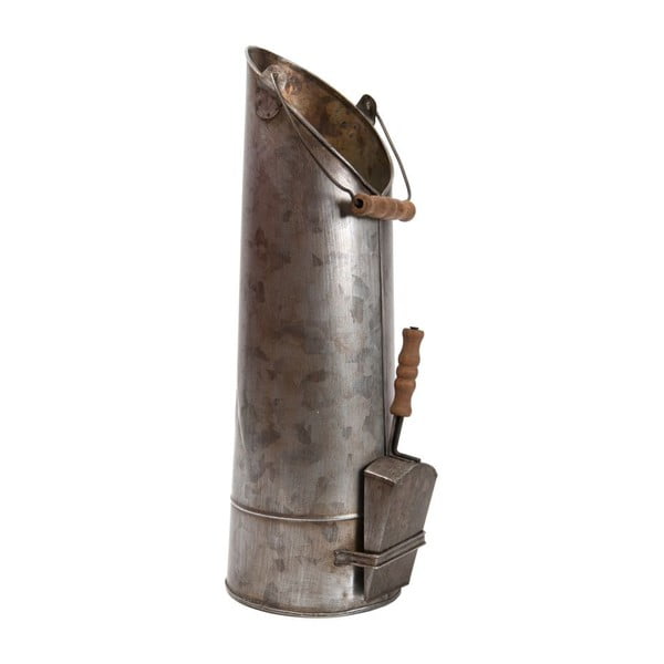 Bucket Chalet fém hamutartó vödör, magassága 45 cm - Antic Line