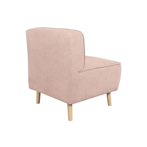 Lounge rózsaszín fotel - Kooko Home-image-3