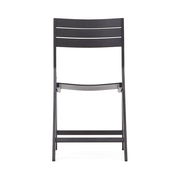 Fekete fém kerti szék Torreta – Kave Home-image-4