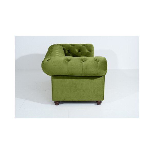 Orleans Velvet zöld kanapé, 196 cm - Max Winzer-image-2