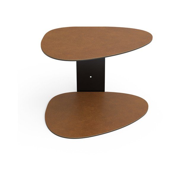 Konyakbarna acél fali polc 29 cm Curve Bull – LIND DNA