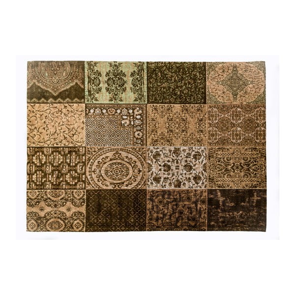 Colorado barna pamut szőnyeg, 120 x 180 cm - Cotex