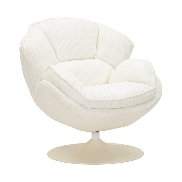 Fehér forgó fotel Retro Style – Mauro Ferretti