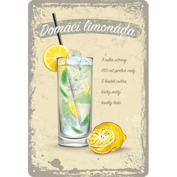 Lemonade dekorációs falitábla - Postershop