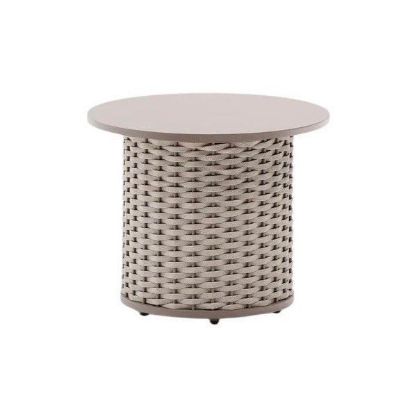 Fém kerek kerti kisasztal ø 50 cm Sedalis – Kave Home